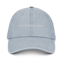 Load image into Gallery viewer, Statement. Denim Cap (+ colours)