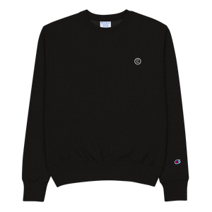 Culture Tease Society. x Champion™ Crew Neck / Black