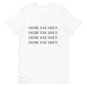 Culture Tease Society. OG Tee / White