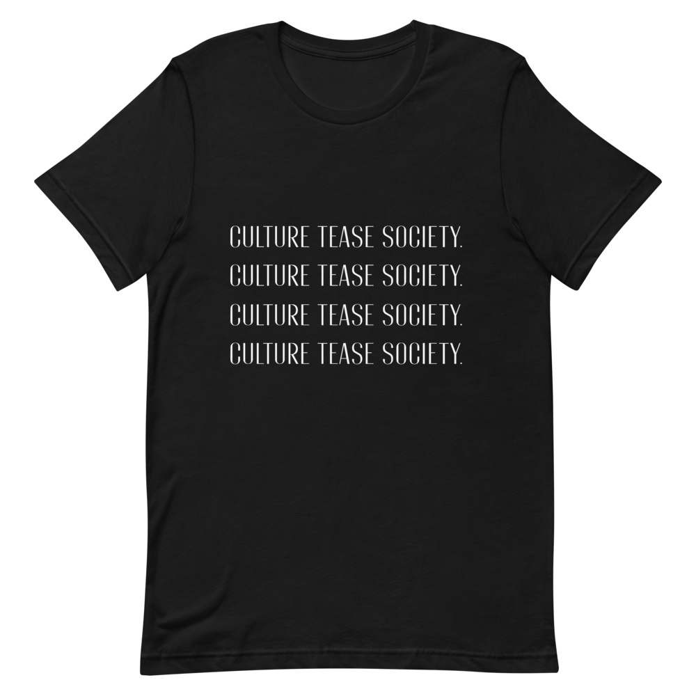 Culture Tease Society. OG Tee / Black