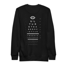 Load image into Gallery viewer, Eye C. Crew Neck Sweater / Black
