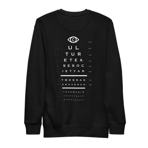 Eye C. Crew Neck Sweater / Black